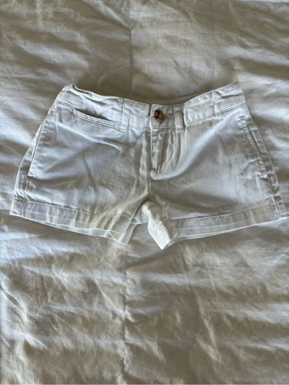 Girls 4T Ralph Lauren white chino shorts